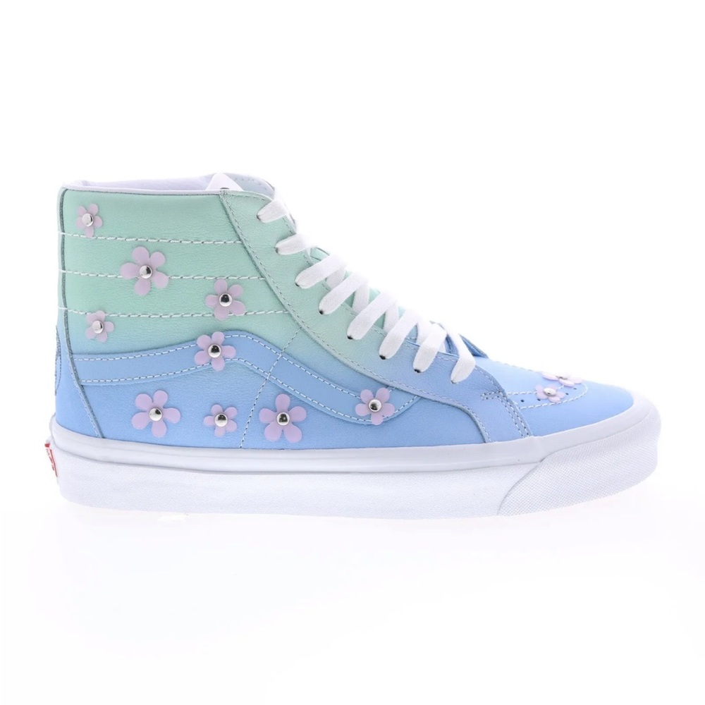 Vans x SpongeBob Sandy Cheeks Liang SK8-Hi Blue Flower Hi Top Sneakers Mens 11